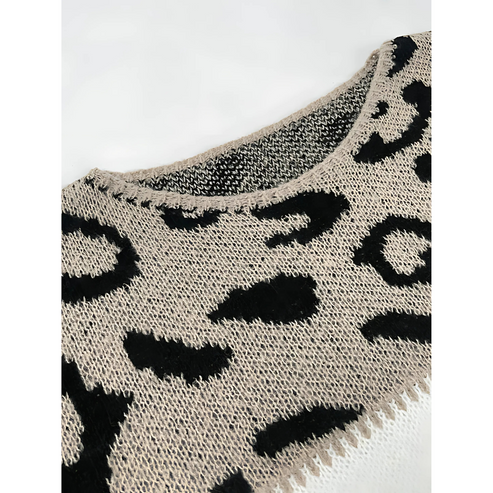 Dames Trui met Luipaardprint